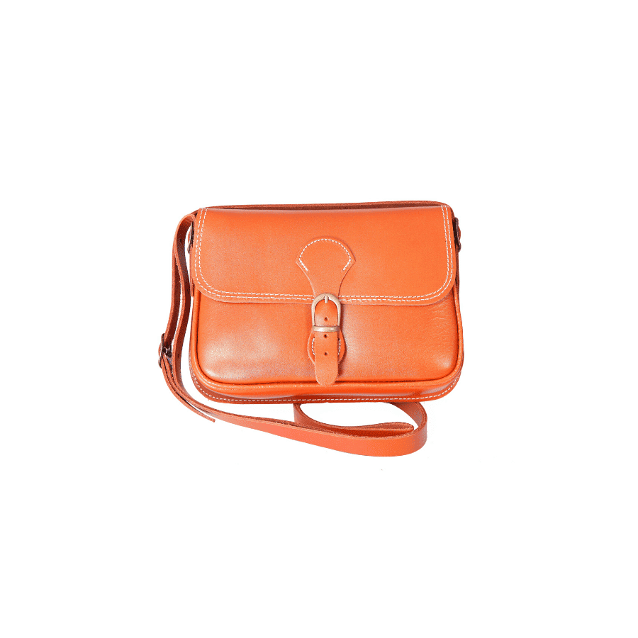 Bolso-bandolera de señora en piel cuero