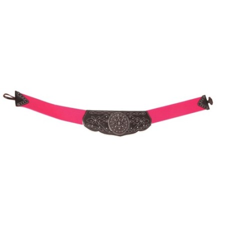 Fajín/ Cinturón rociero Color Rosa de Piel