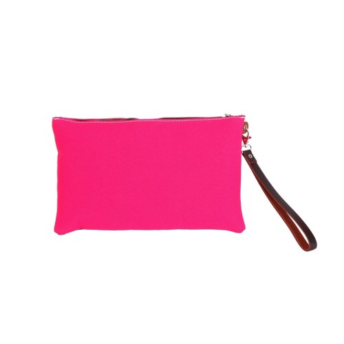 Bolso de mano rociero para el Rocío color Rosa