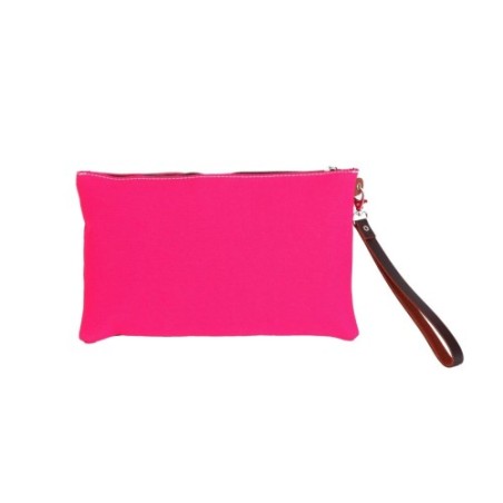 Bolso de mano rociero para el Rocío color Rosa