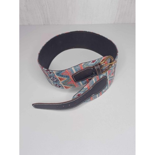 Cinturón rociero Color Engrasado estampado geométrico Brenes