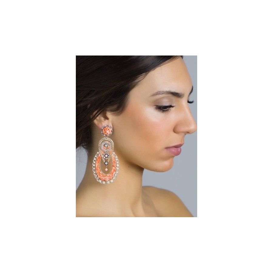 Pendientes de novia boda gitana