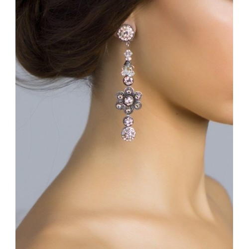 Pendientes de novia alargados