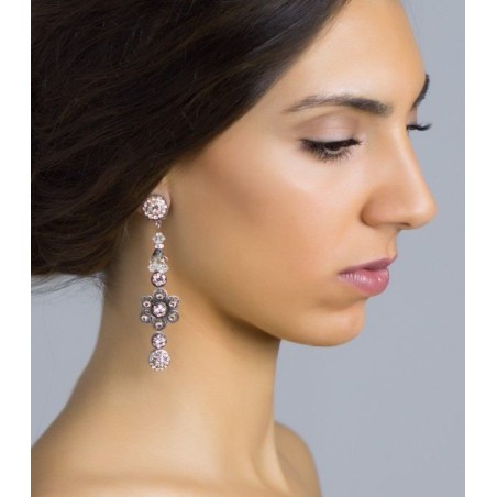 Pendientes de novia alargados